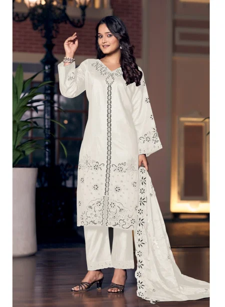 ALK 128 A and B by Sajida Gadewal Silk Pakistani Readymade Suits Wholesale Online